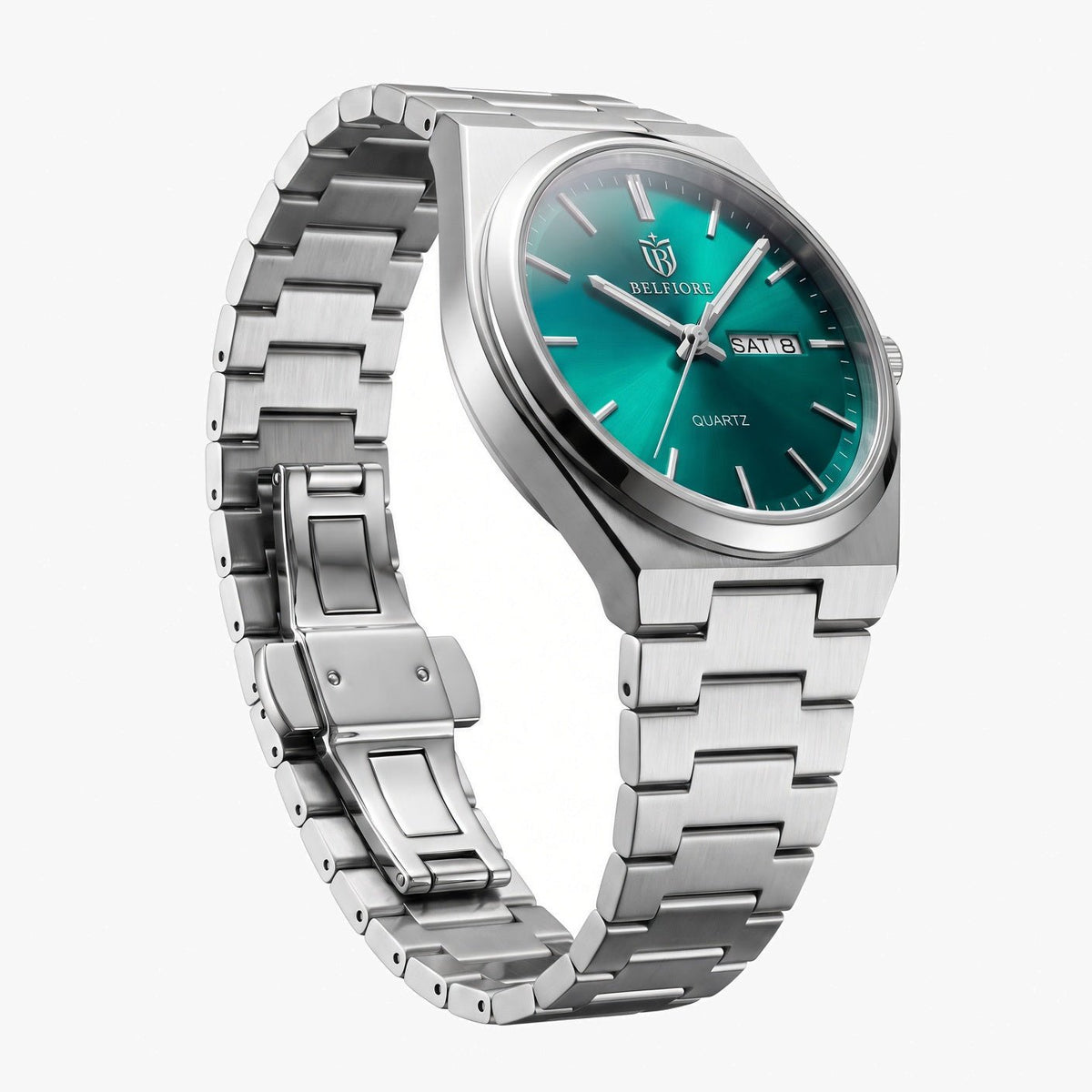 Marco Belfiore Spectro men's stainless steel quartz watch, product view 4