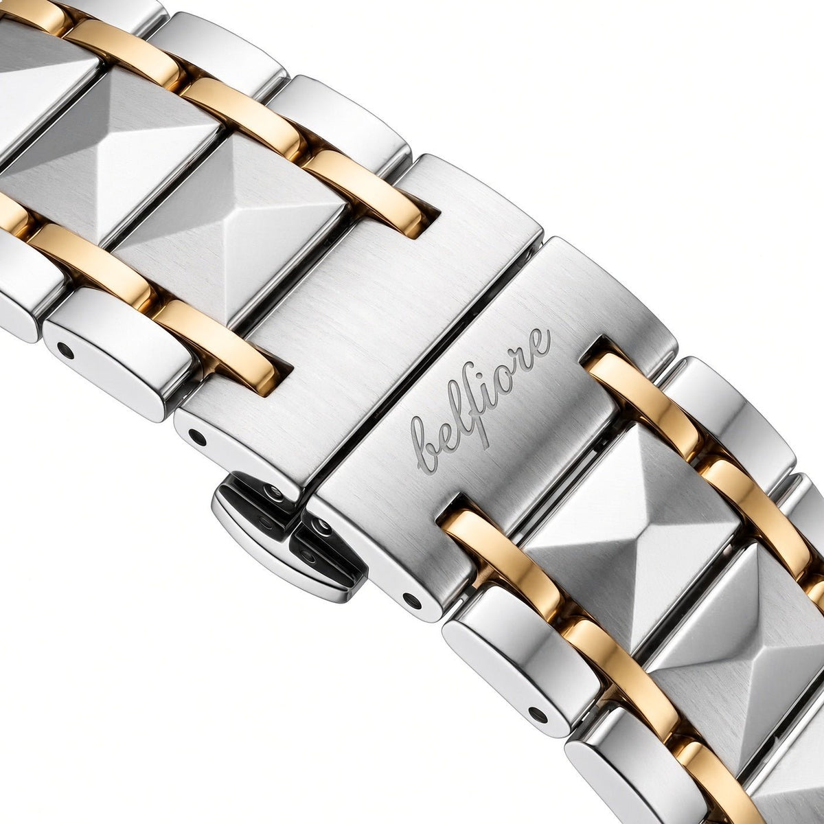 Marco Belfiore Prevalent men's stainless steel quartz watch, product view 7