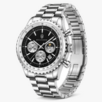 Marco Belfiore Colosso men's stainless steel quartz watch, product view 11