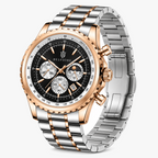 Marco Belfiore Colosso men's stainless steel quartz watch, product view 9