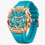 Marco Belfiore Millionaire men's stainless steel quartz watch, product view 9