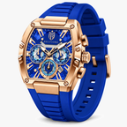 Marco Belfiore Millionaire men's stainless steel quartz watch, product view 6
