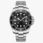 Marco Belfiore Nautico men's stainless steel quartz watch, Onyx colorway